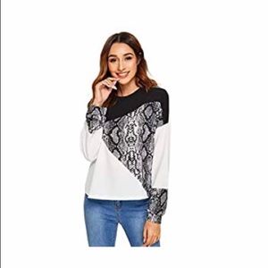 ✨Snake skin patterned shirt